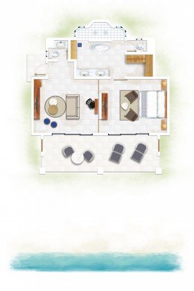 Paradis Suite Beachfront