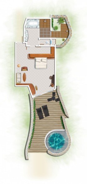 Beachfront Pool Suite