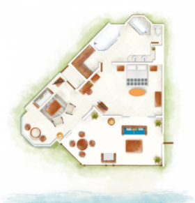 Senior Zen Suite Beachfront