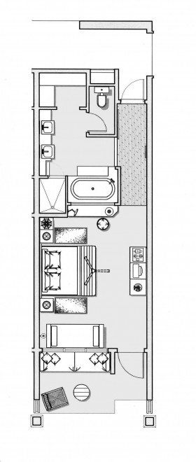 Deluxe Room Sea View (52 m²)