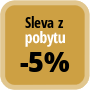 Zaplaťte minimálně 0 noc a získáte 5% slevu.